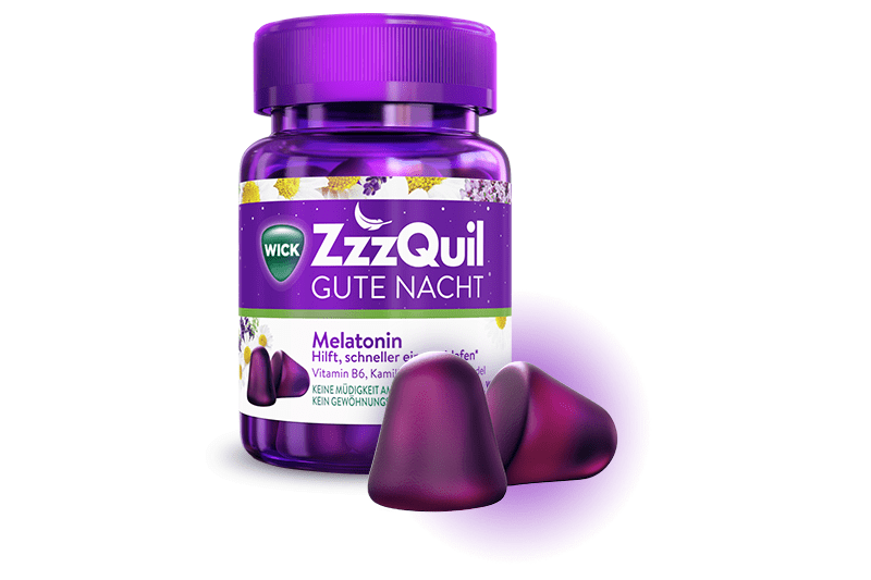 You are currently viewing WICK® ZzzQuil Gute Nacht Weichgummis